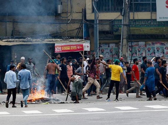 بنگلادیش میں حالیہ مظاہروں کے دوران ایک ہزار سے زائد افراد ہلاک ہوئے:عبوری حکومت